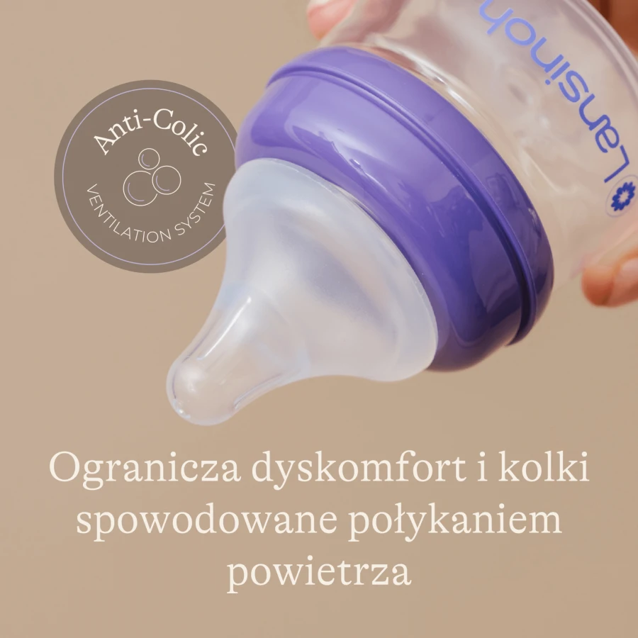 Zestaw startowy - Butelki do karmienia (160ml + 60ml) ze smoczkami o rozmiarach XS i S Natural Wave™ / Lansinoh