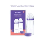 Butelki do karmienia ze smoczkami o szybkim przepływie Natural Wave™ - Duo Pack 2 x 330ml / Lansinoh