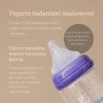 Butelki do karmienia ze smoczkami o szybkim przepływie Natural Wave™ - Duo Pack 2 x 330ml / Lansinoh