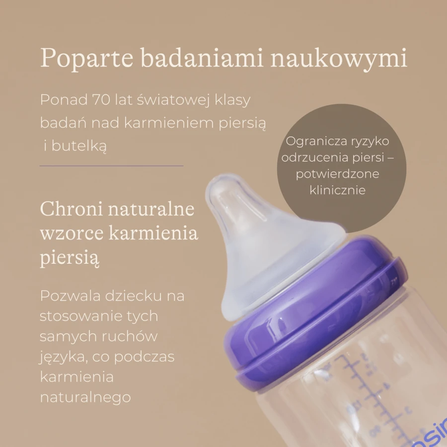 Butelki do karmienia ze smoczkami o szybkim przepływie Natural Wave™ - Duo Pack 2 x 330ml / Lansinoh
