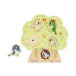 Puzzle muzyczne Odgłosy ptaków 18m+ / Janod