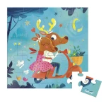 Puzzle i kartka okolicznościowa 2w1 Love dolce vita 3+ / Janod