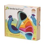 Drewniana zabawka, Poznajemy kolory - PAW / Tender Leaf Toys
