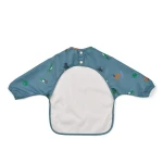 Wodoodporny śliniak z rękawkami Merle - Fun, Beach blue / Liewood