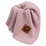 Kocyk BUBBLE dusty pink / Pink no More