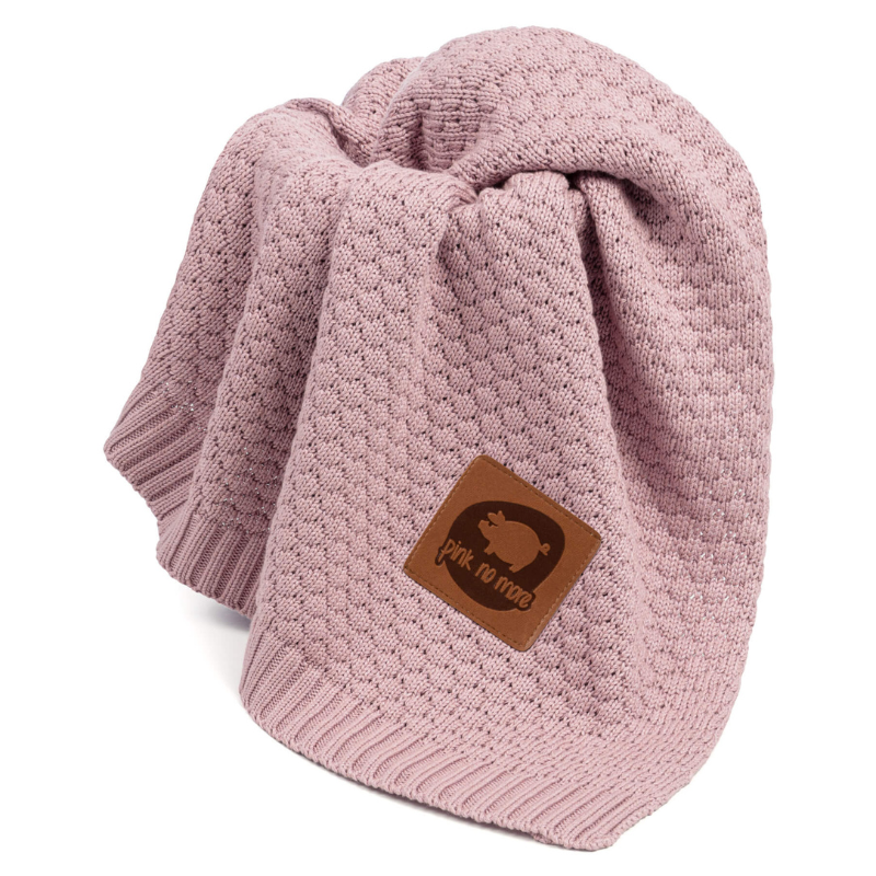Kocyk BUBBLE dusty pink / Pink no More