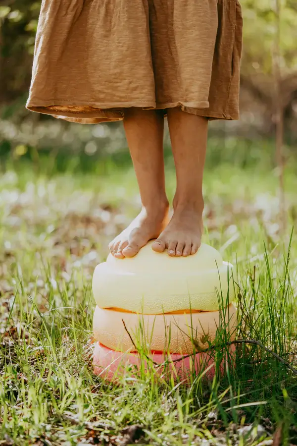 Zestaw do balansowania Stapelstein® Original - Warm Pastel, 3el. / Stapelstein®