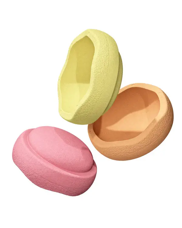 Zestaw do balansowania Stapelstein® Original - Warm Pastel, 3el. / Stapelstein®