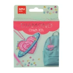 Zestaw do robienia diamentowych breloczków DIY - Planeta serce / Apli Kids
