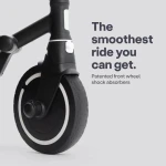 Rowerek z funkcją wózka Wonder PLUS - czarny / smarTrike