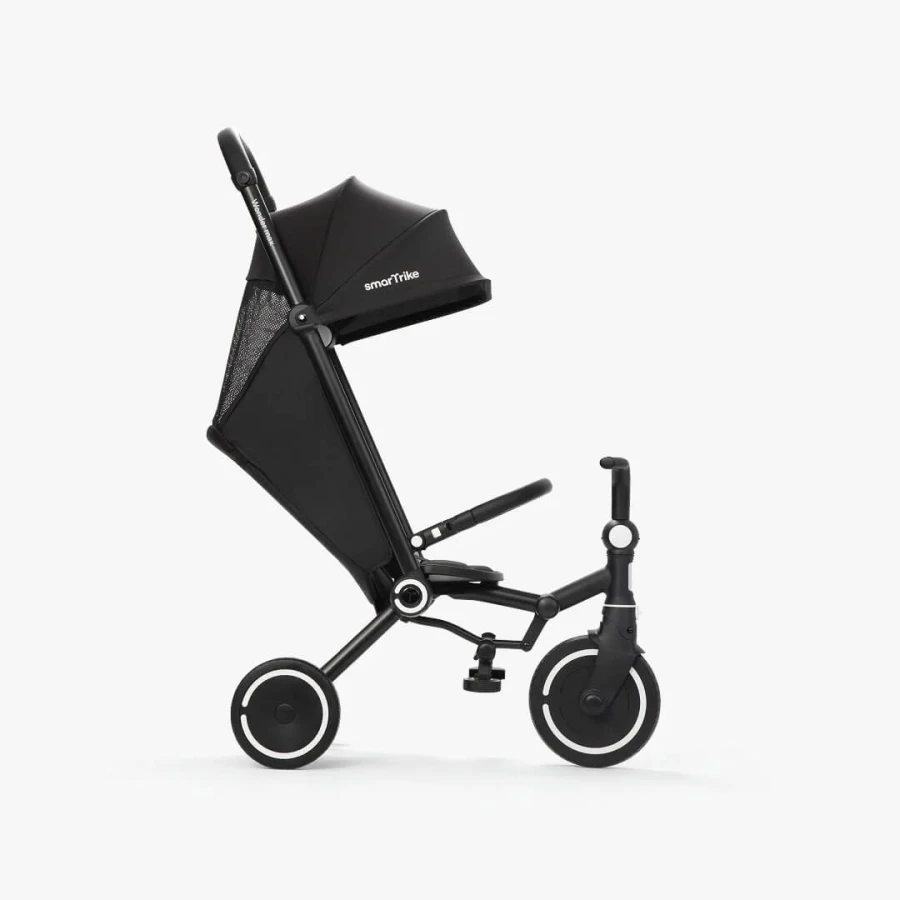 Rowerek z funkcją wózka Wonder MAX - czarny / smarTrike