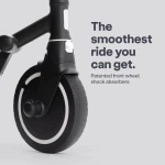 Rowerek z funkcją wózka Wonder MAX - czarny / smarTrike