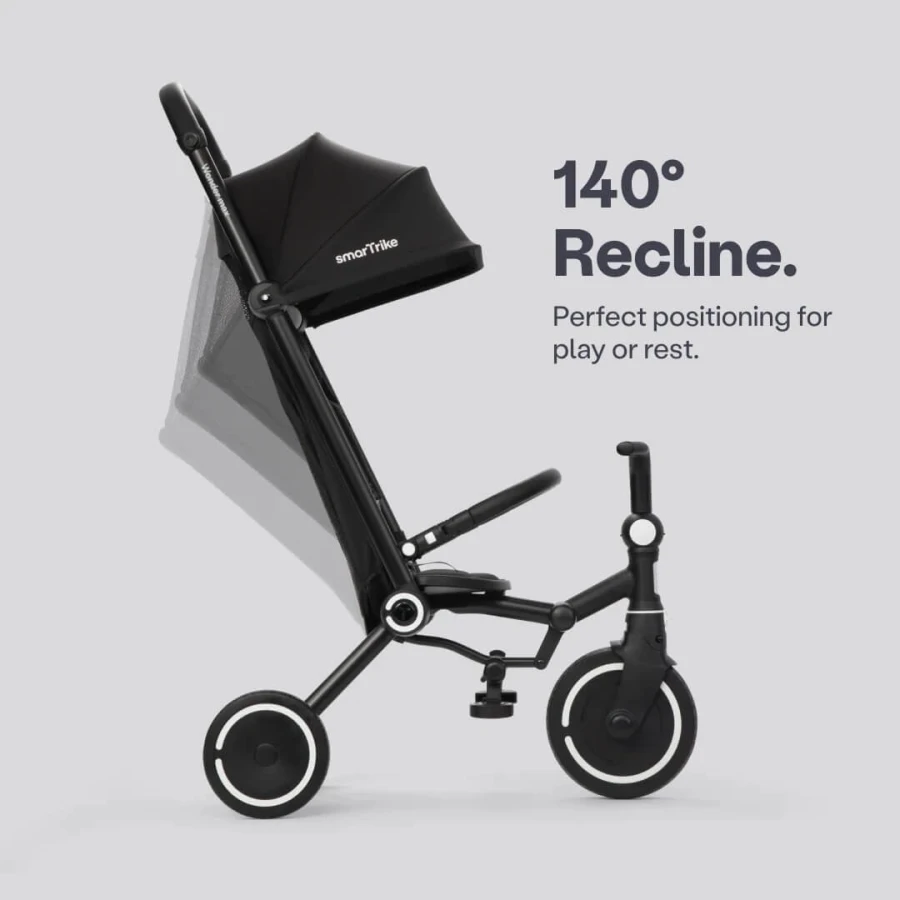 Rowerek z funkcją wózka Wonder MAX - czarny / smarTrike