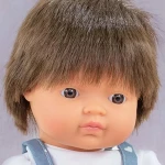 Lalka chłopiec Europejczyk brązowe włosy My Friends & Me, 38cm / Miniland Doll