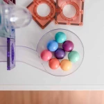 Klocki magnetyczne Pastel Ball Run Pack 106 el. / Connetix