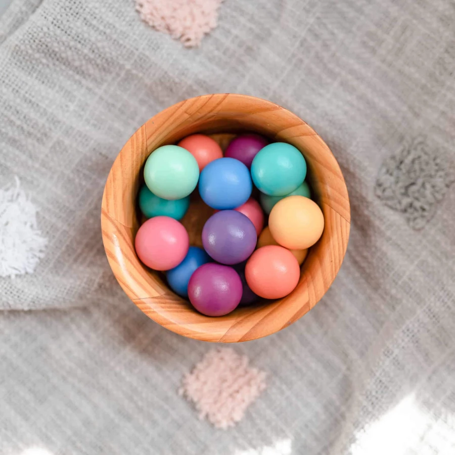 Klocki magnetyczne Pastel Ball Run Pack 106 el. / Connetix
