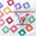 Klocki magnetyczne Pastel Ball Run Pack 106 el. / Connetix
