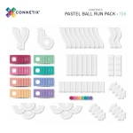 Klocki magnetyczne Pastel Ball Run Pack 106 el. / Connetix