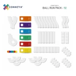 Klocki magnetyczne Rainbow Ball Run Pack 92 el. / Connetix
