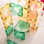 Klocki magnetyczne Rainbow Ball Run Expansion Pack - 66 el. / Connetix