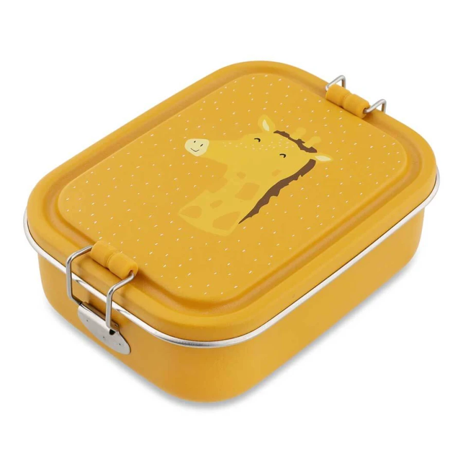 Mały stalowy lunchbox - Żyrafa / Trixie