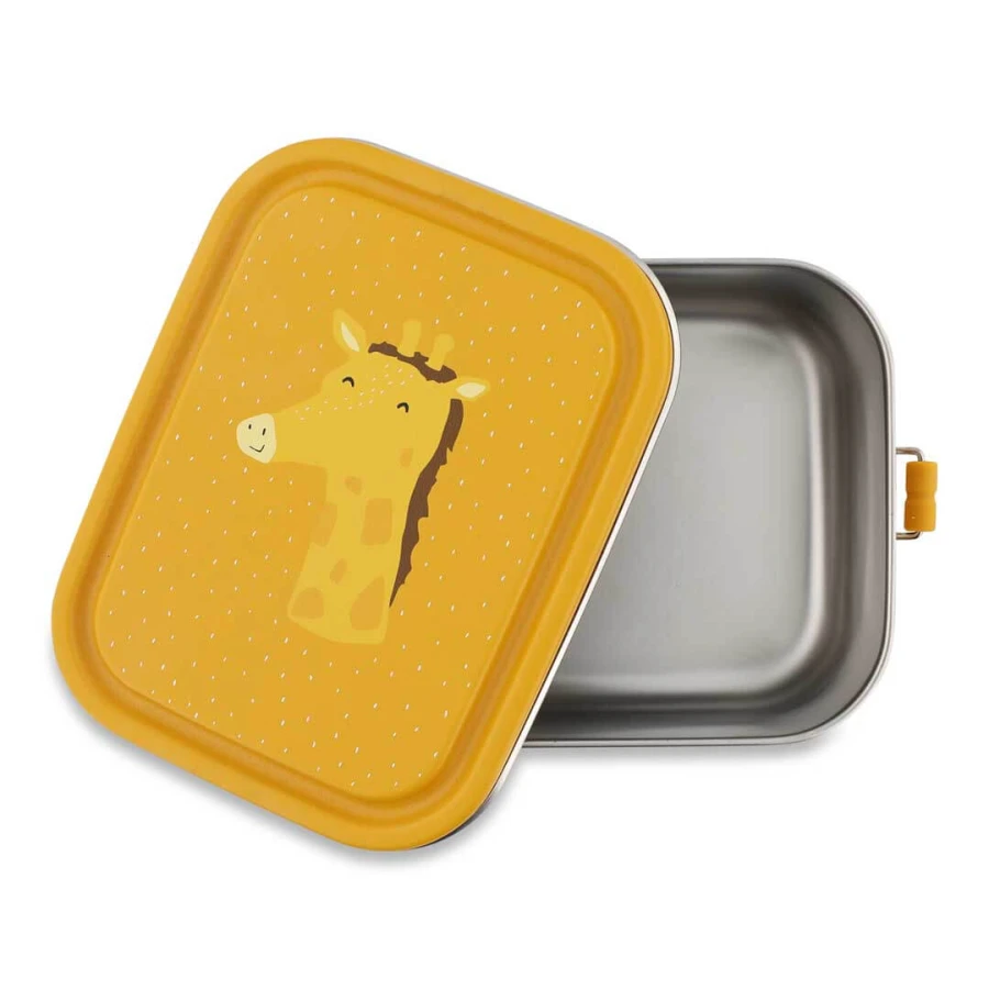 Mały stalowy lunchbox - Żyrafa / Trixie