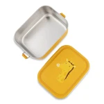 Mały stalowy lunchbox - Żyrafa / Trixie