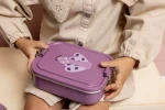 Mały stalowy lunchbox - Paw / Trixie