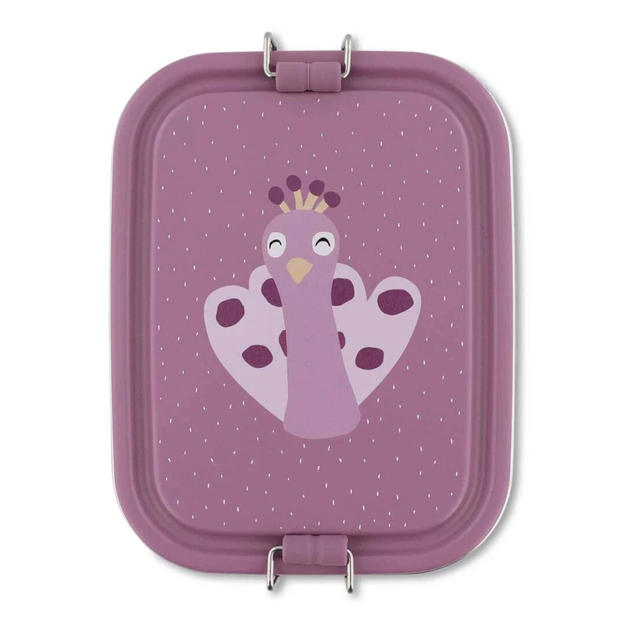 Mały stalowy lunchbox - Paw / Trixie