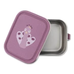 Mały stalowy lunchbox - Paw / Trixie