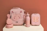 Duży stalowy lunchbox - Motyl / Trixie