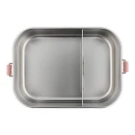 Duży stalowy lunchbox - Motyl / Trixie