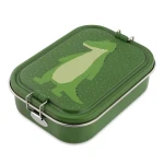 Duży stalowy lunchbox - Aligator / Trixie