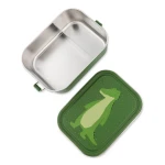 Duży stalowy lunchbox - Aligator / Trixie