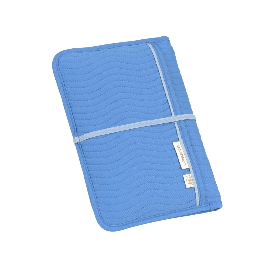 Przewijak podróżny z etui na akcesoria - Blue / Lassig