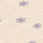Bambusowa pieluszka otulacz 3 szt. Tiny Team Pastel Lilac / Lassig