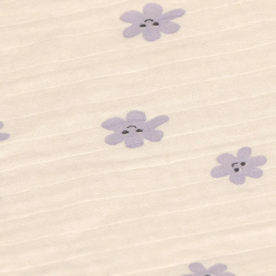 Bambusowa pieluszka otulacz 3 szt. Tiny Team Pastel Lilac / Lassig