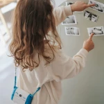 Aparat fotograficzny z funkcją drukowania KIDYPRINT - niebieski / Kidywolf