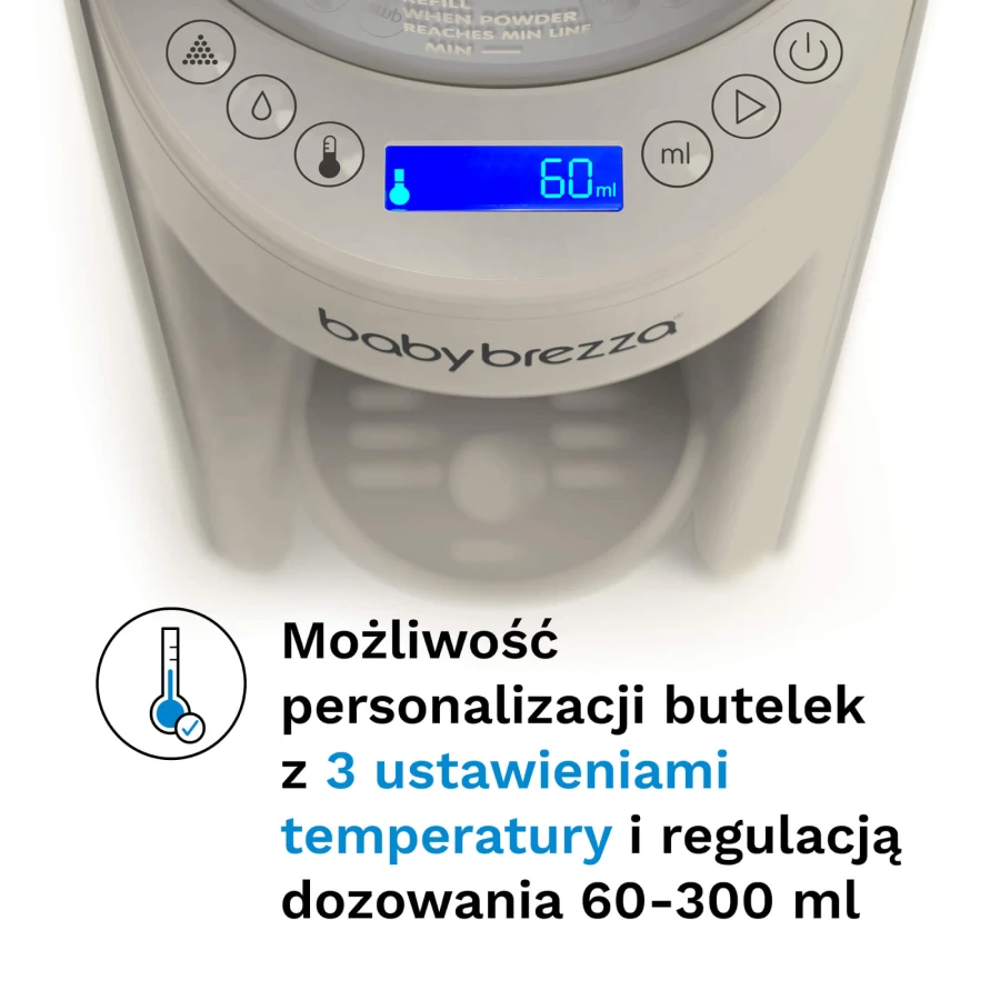 Ekspres do mleka Baby Brezza Formula Pro Advanced Oatmeal 	FRP0247