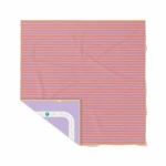 Dwustronny ręcznik plażowy PlayTowels 180 x 180cm - Road lavender / QUUT
