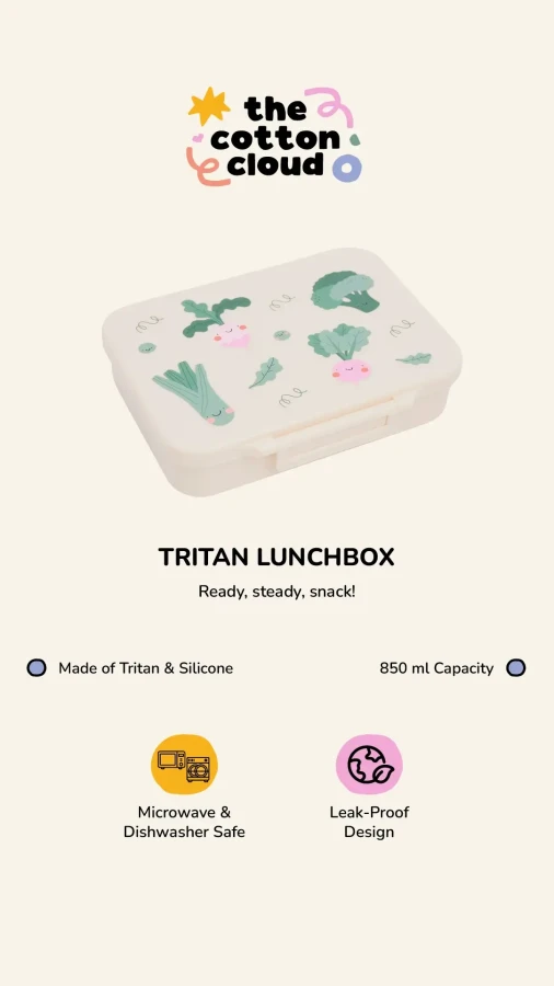 Lunchbox tritanowy - Woof Gang / The cotton cloud