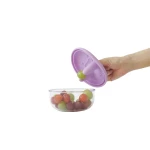 Innowacyjny pojemnik na przekąski FINGER SNACK BOWL - Lavender Purple / Monchi