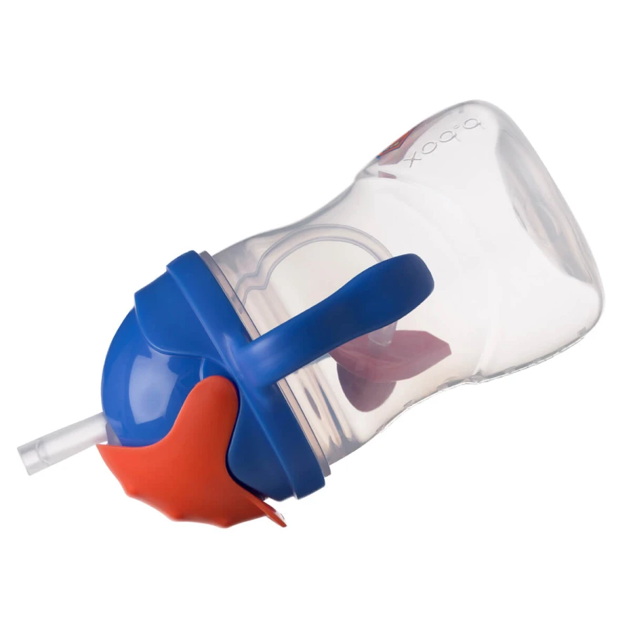 Bidon ze słomką 240 ml, Superman / b.box