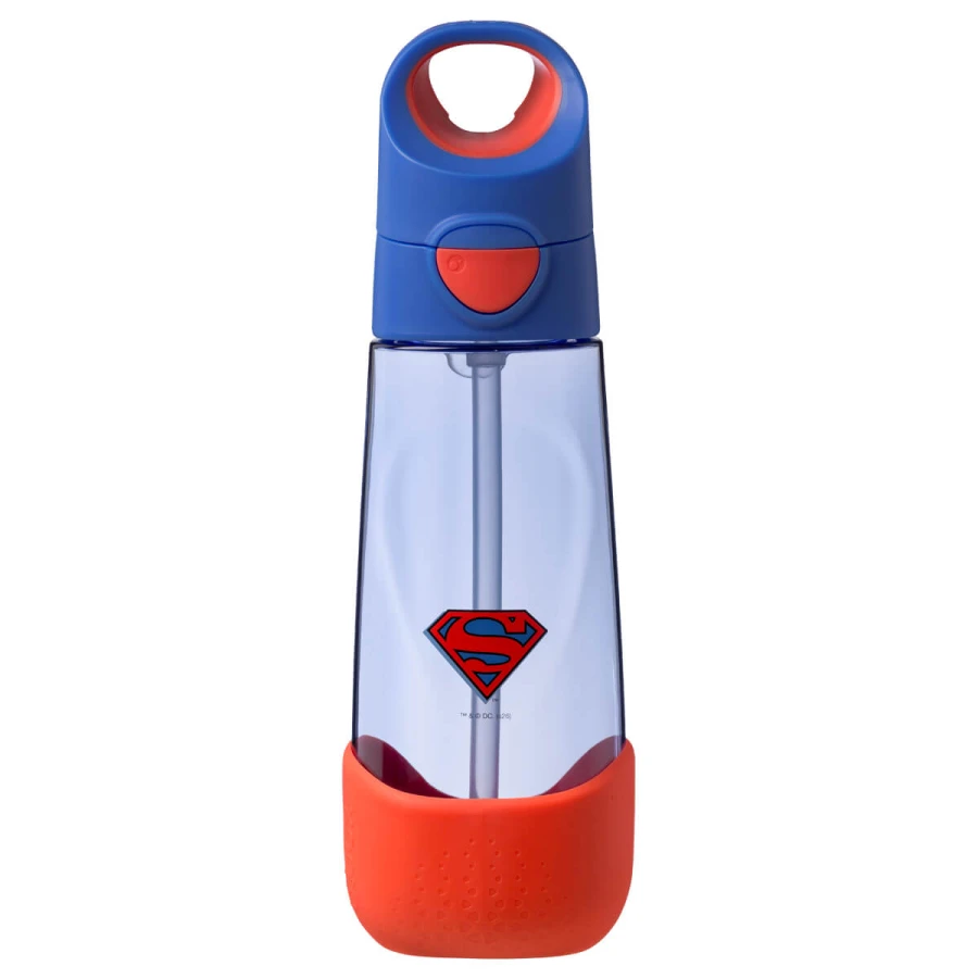 Tritanowa butelka ze słomką Superman / b.box