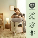 Poduszka ciążowa - Seashell Beige / bbhugme