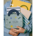 Lunchbox silikonowy Elara - Play, Dusty Peppermint / Liewood