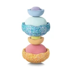 Zestaw 8 dysków sensorycznych do zabaw ruchowych Stapelstein® Inside Set - pastel / Stapelstein®