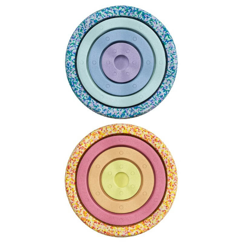 Zestaw 8 dysków sensorycznych do zabaw ruchowych Stapelstein® Inside Set - pastel / Stapelstein®