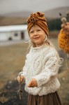 Turban Velvet Golden Ochre RÓŻNE ROZMIARY / Looks by LUKS