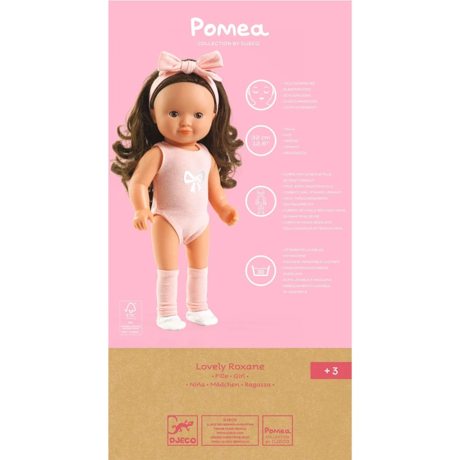 Lalka Roxane 32 cm (kolekcja Pomea) / Djeco